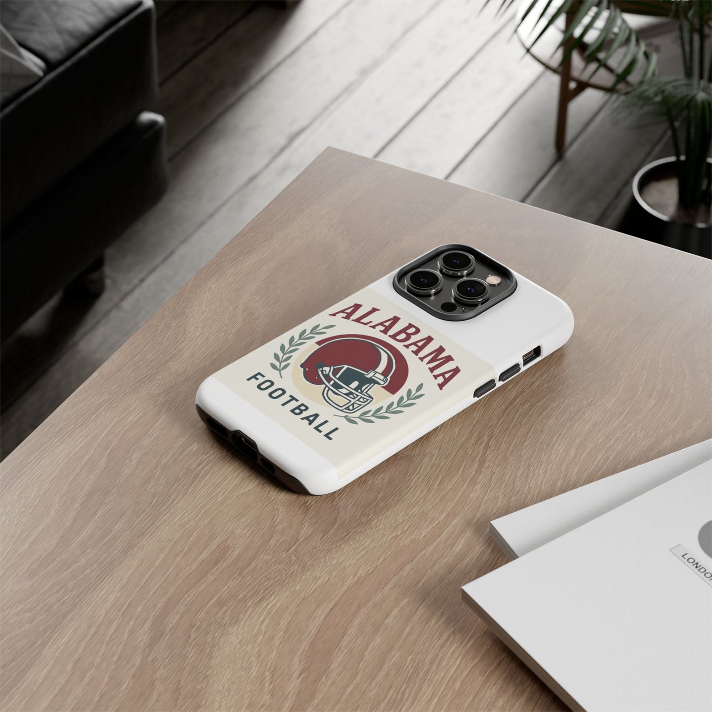Alabama Football Phone Case, Custom Tough Case, Gift for Sports Fans, College Team Merchandise, School Spirit Accessory
