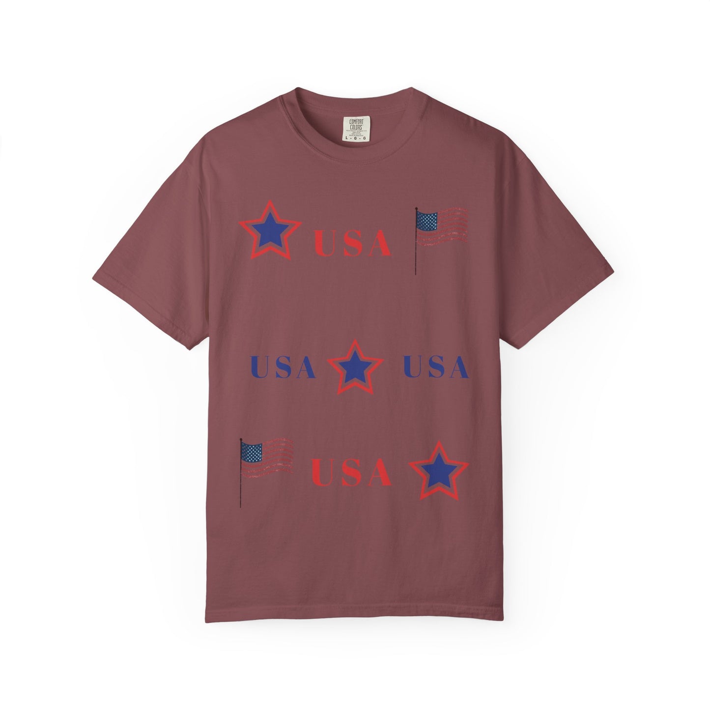 Patriotic USA Graphic T-Shirt