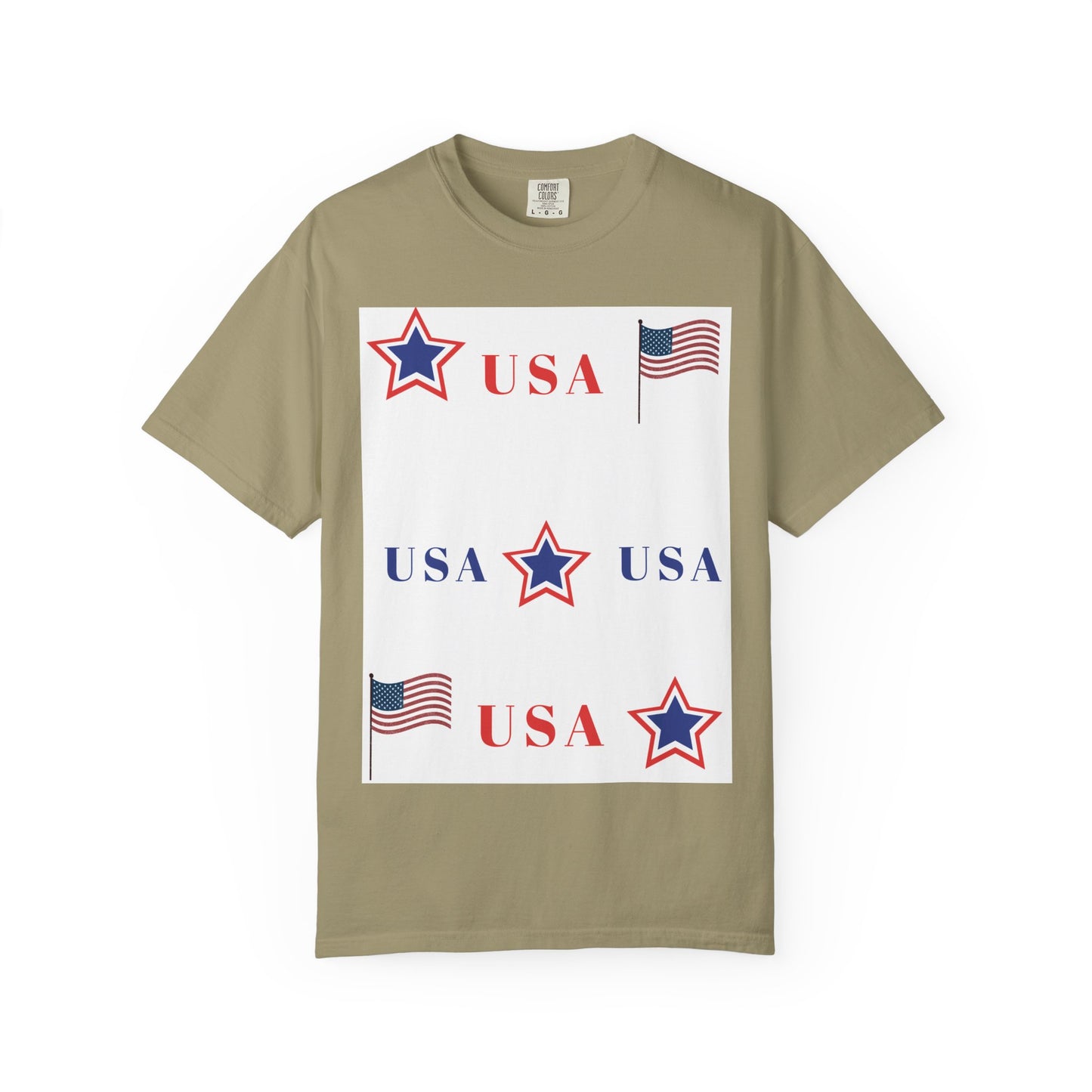 Patriotic USA Graphic T-Shirt