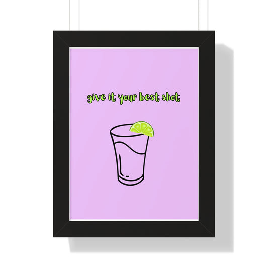 Framed Vertical Poster