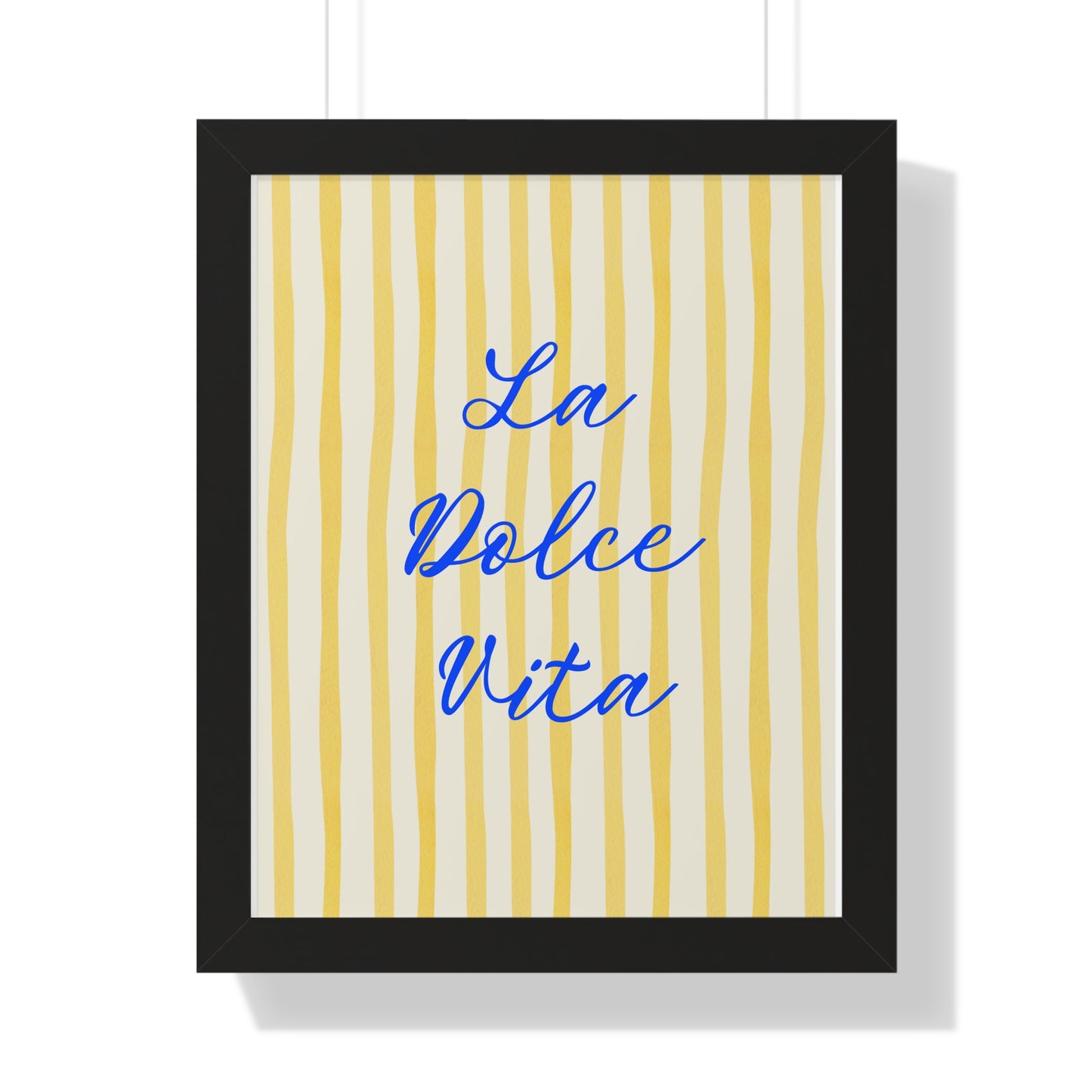 Framed Vertical Poster
