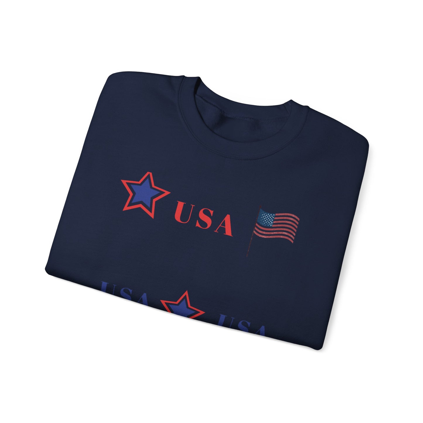 Patriotic USA Crewneck Sweatshirt
