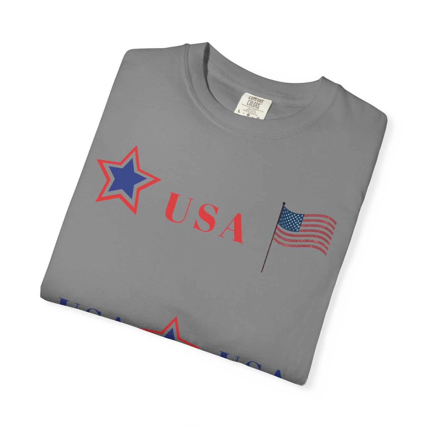 Patriotic USA Graphic T-Shirt