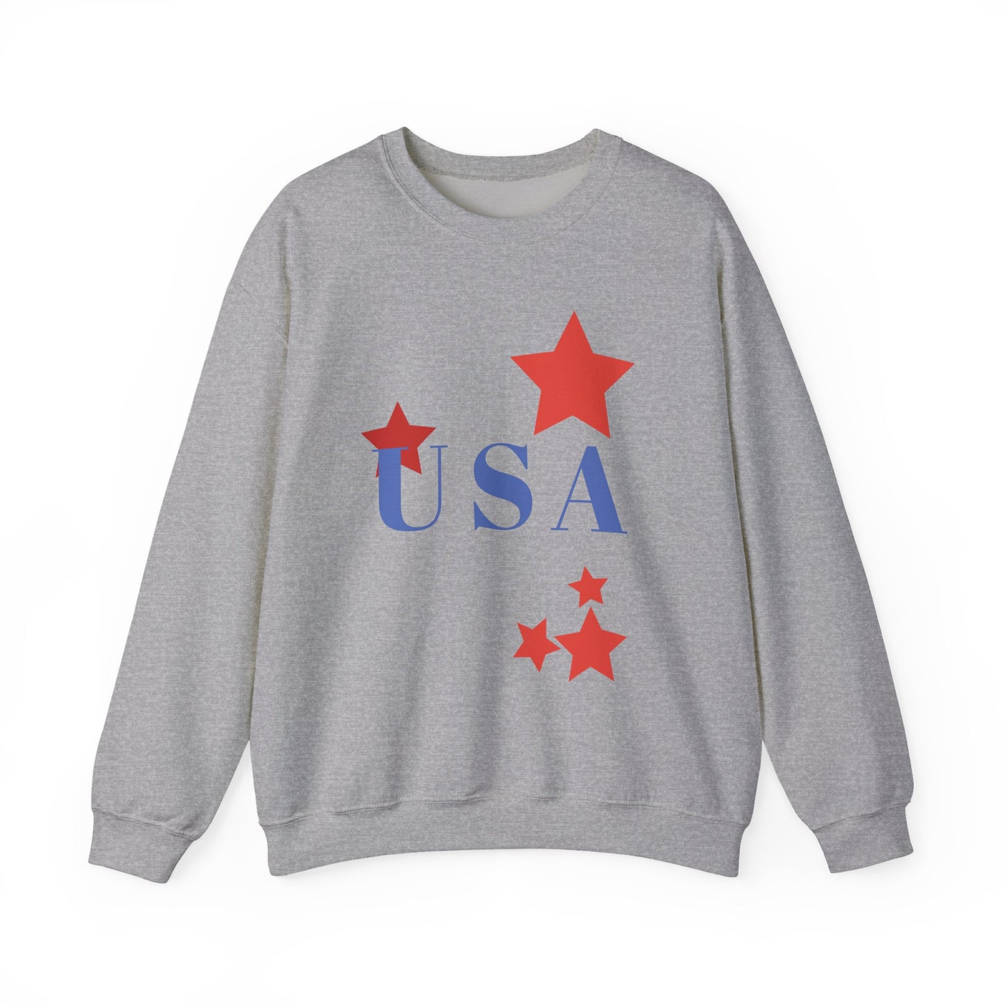 USA Stars Unisex Sweatshirt for Patriotic Celebrations