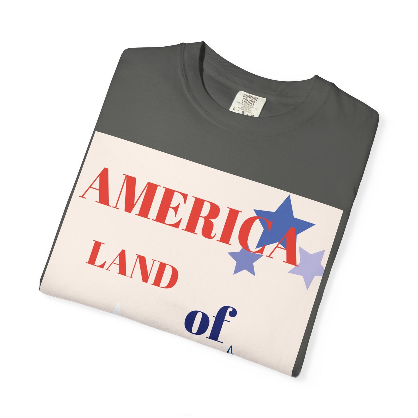 Patriotic Unisex T-Shirt - "America Land of the Free"