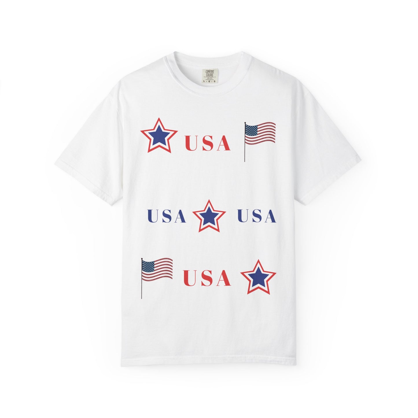 Patriotic USA Graphic T-Shirt