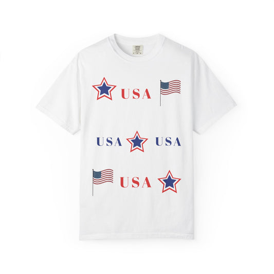 Patriotic USA Graphic T-Shirt