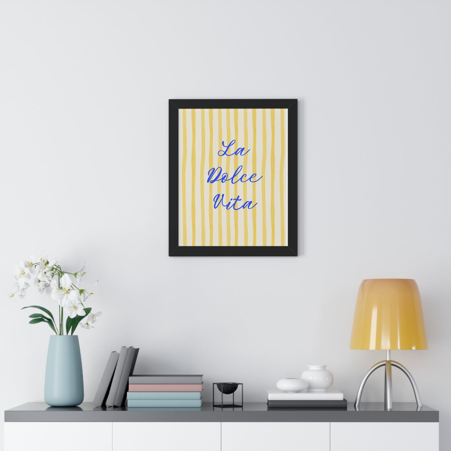 Framed Vertical Poster