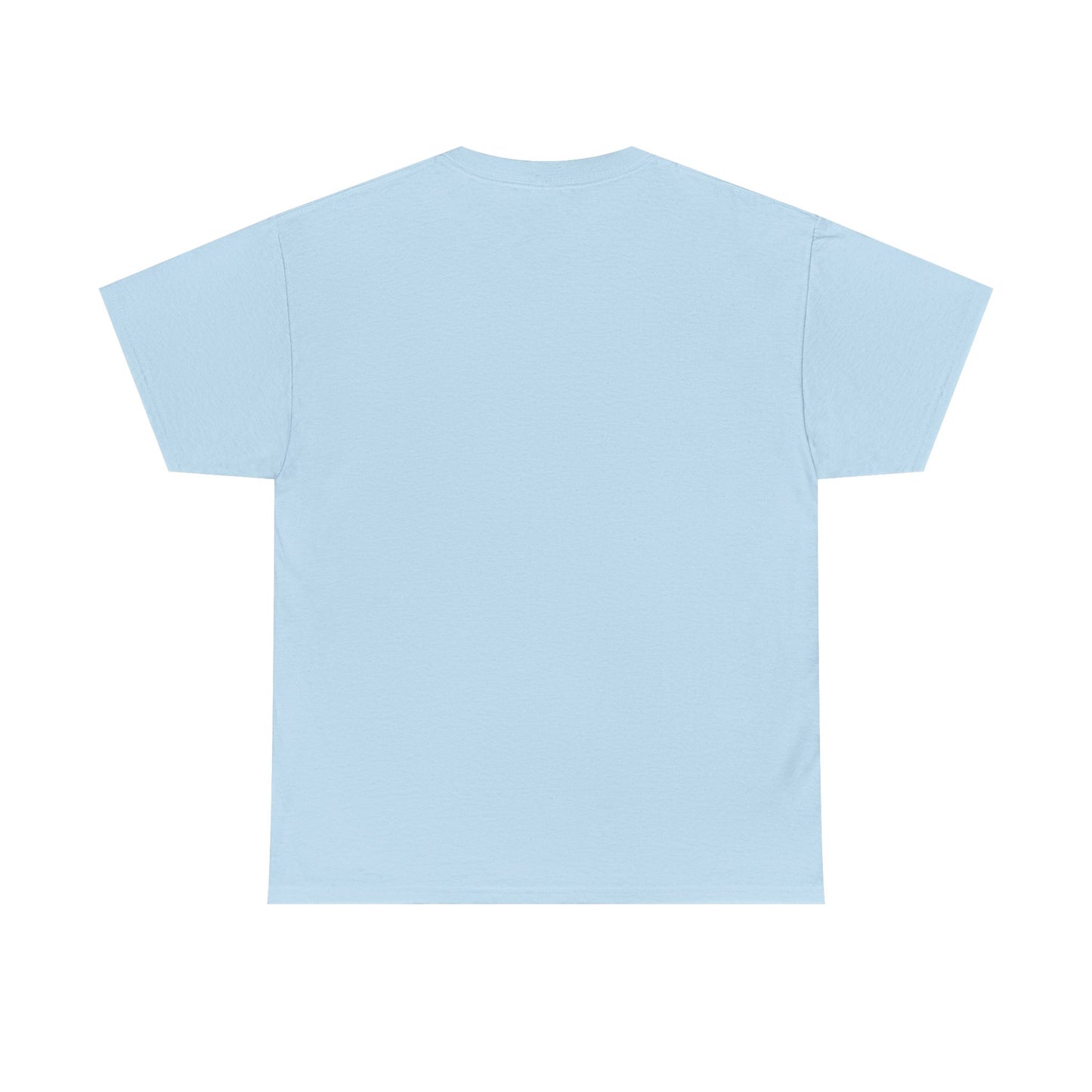 Patriotic Heavy Cotton Tee – USA Flag Design