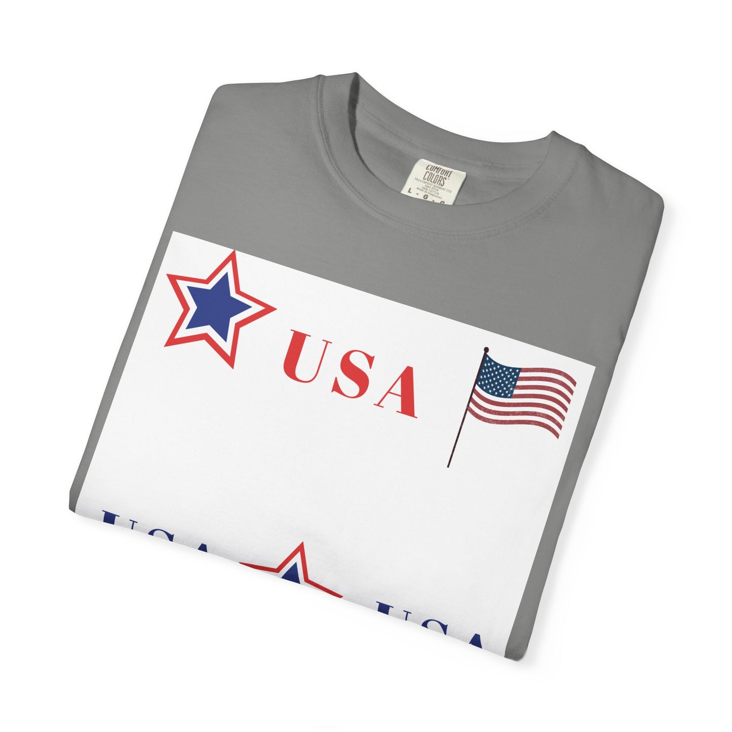 Patriotic USA Graphic T-Shirt
