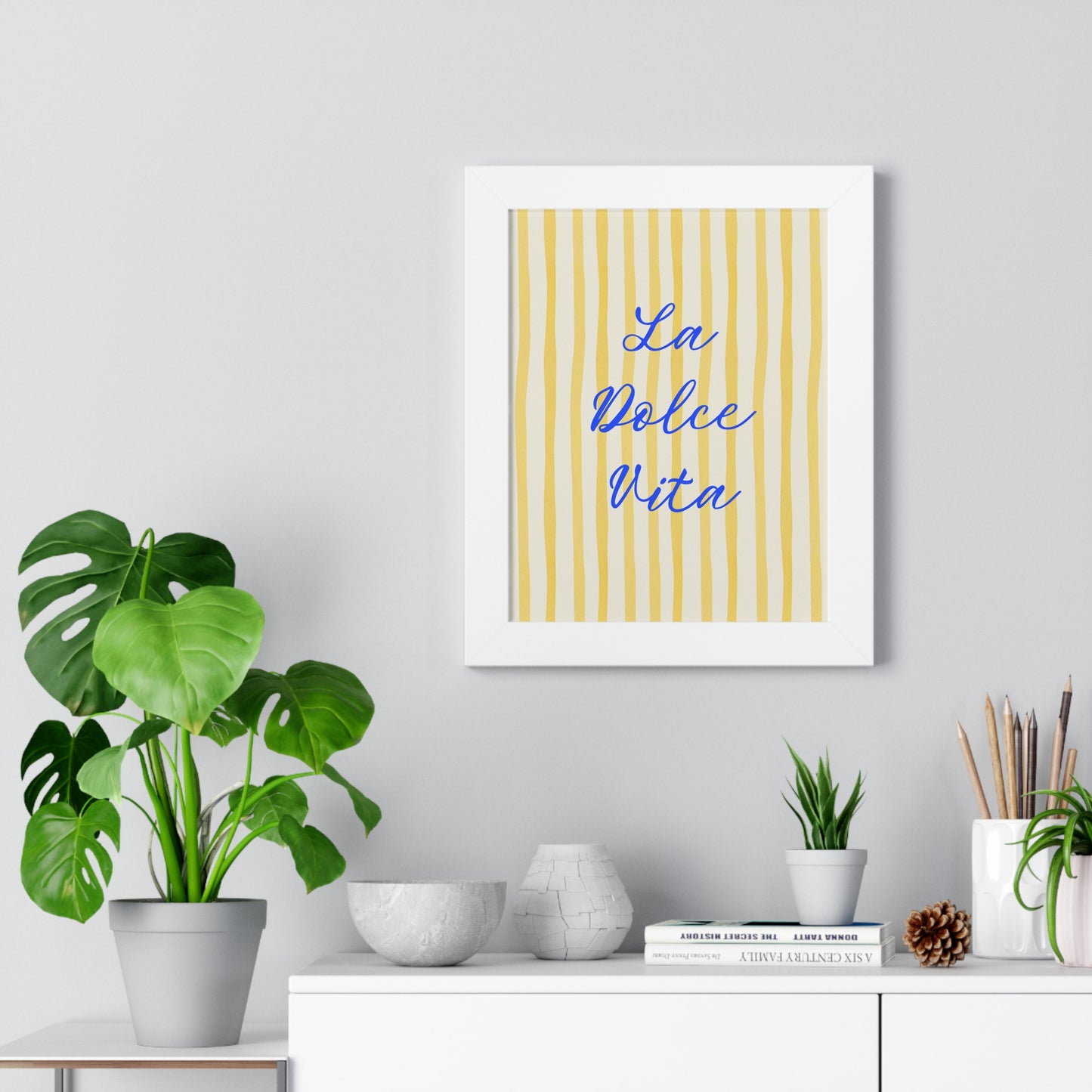 Framed Vertical Poster