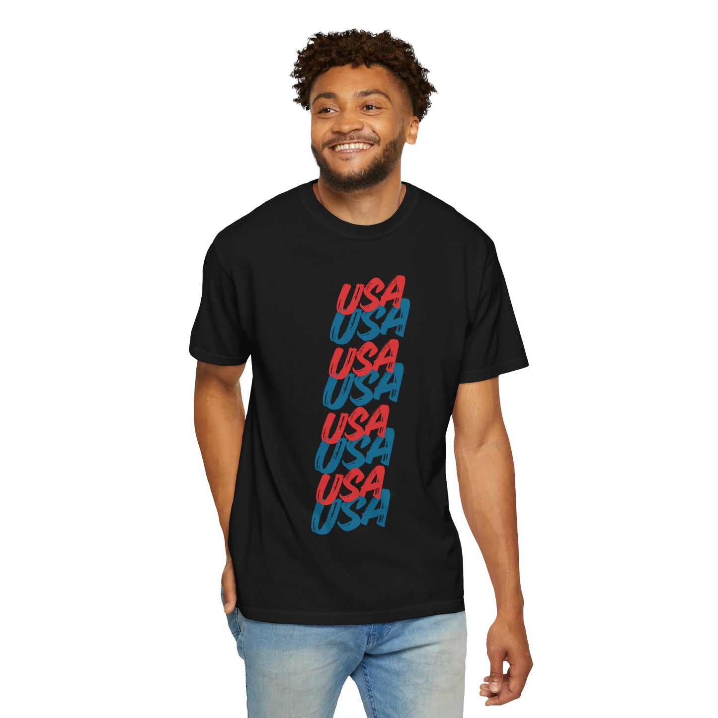 USA Graphic Unisex T-Shirt - Trendy & Comfortable American Pride Tee
