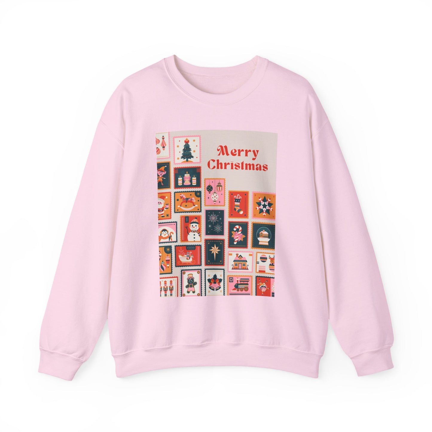 Merry Christmas Crewneck Sweatshirt, Festive Sweatshirt, Holiday Gift, Unisex Christmas Apparel, Cozy Winter Wear, Seasonal Fashion