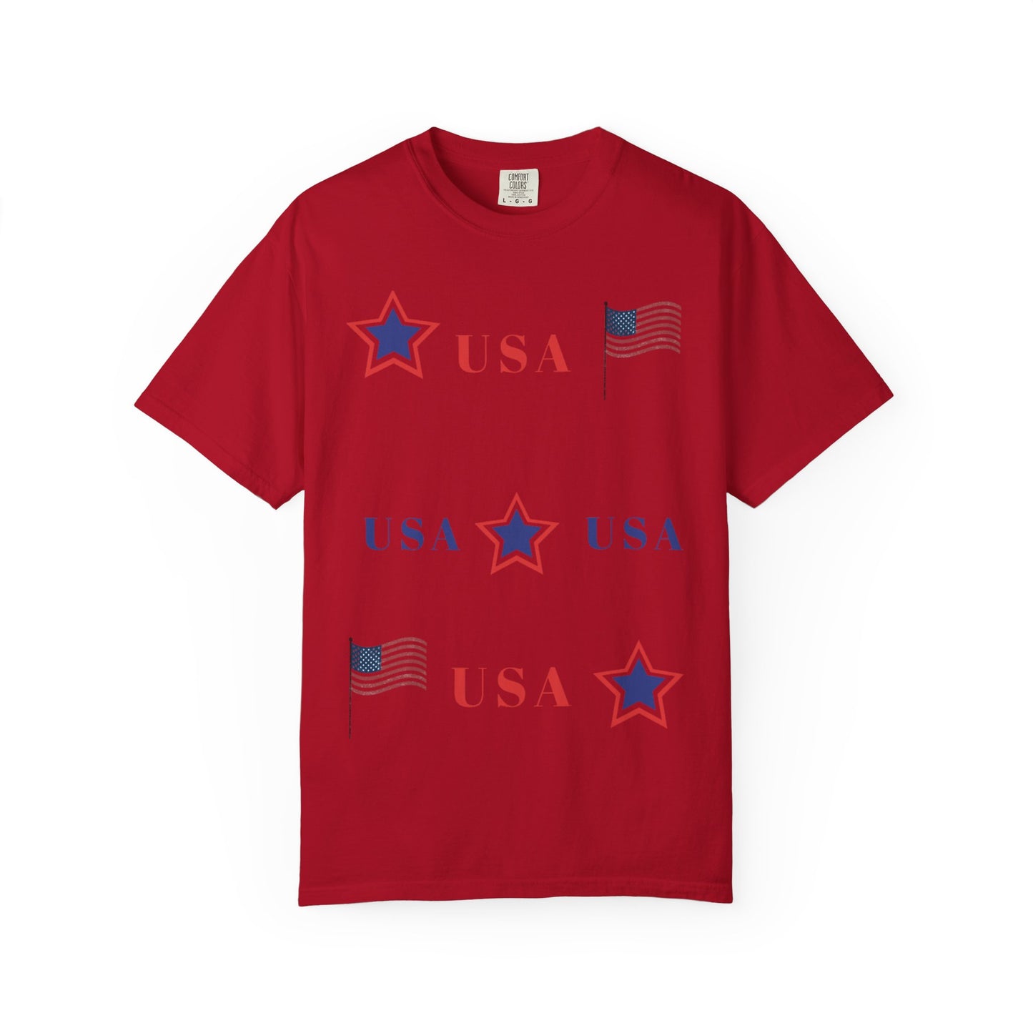 Patriotic USA Graphic T-Shirt