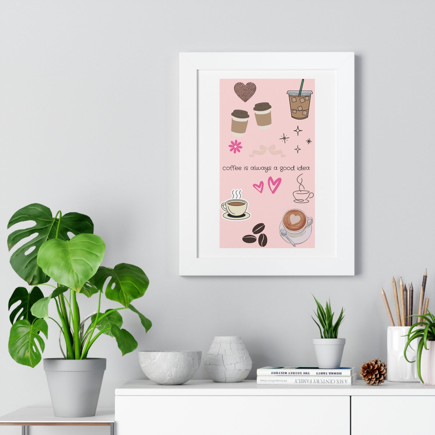 Framed Vertical Poster