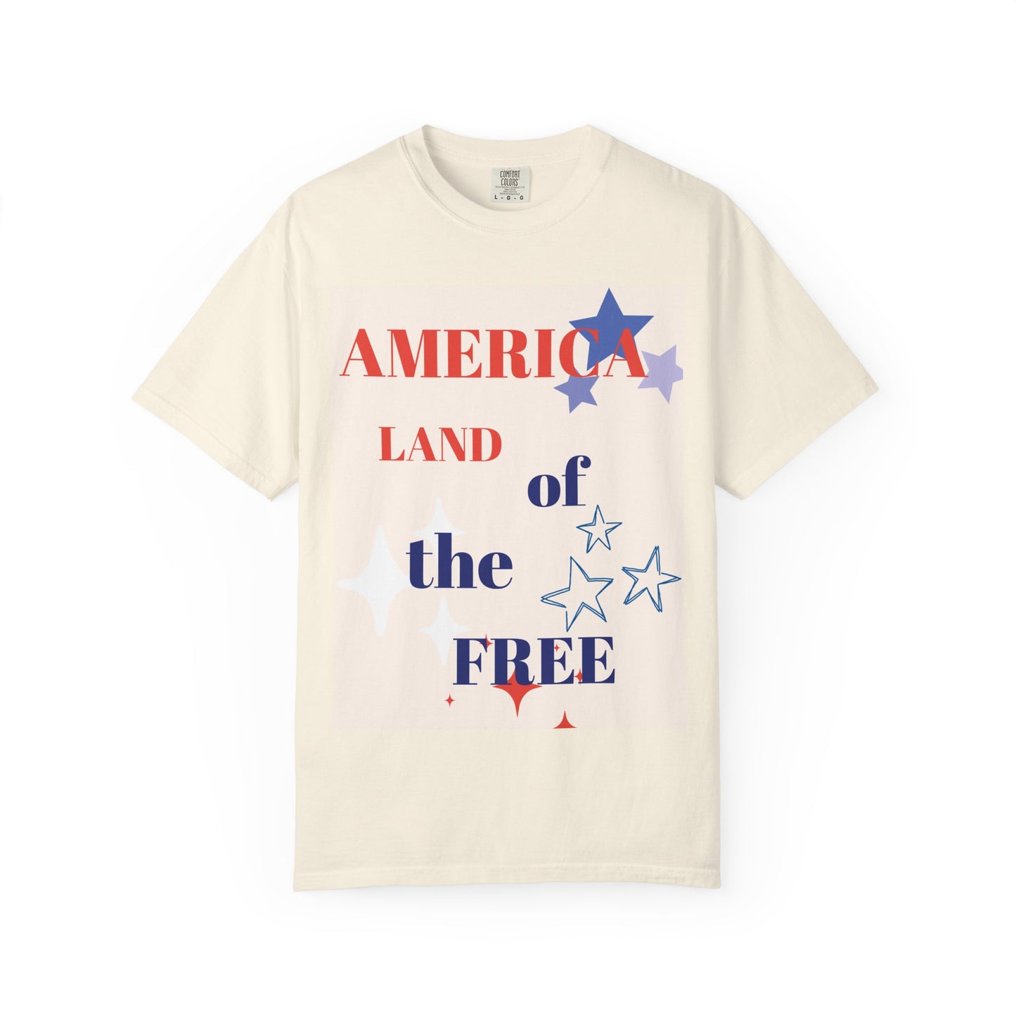 Patriotic Unisex T-Shirt - "America Land of the Free"