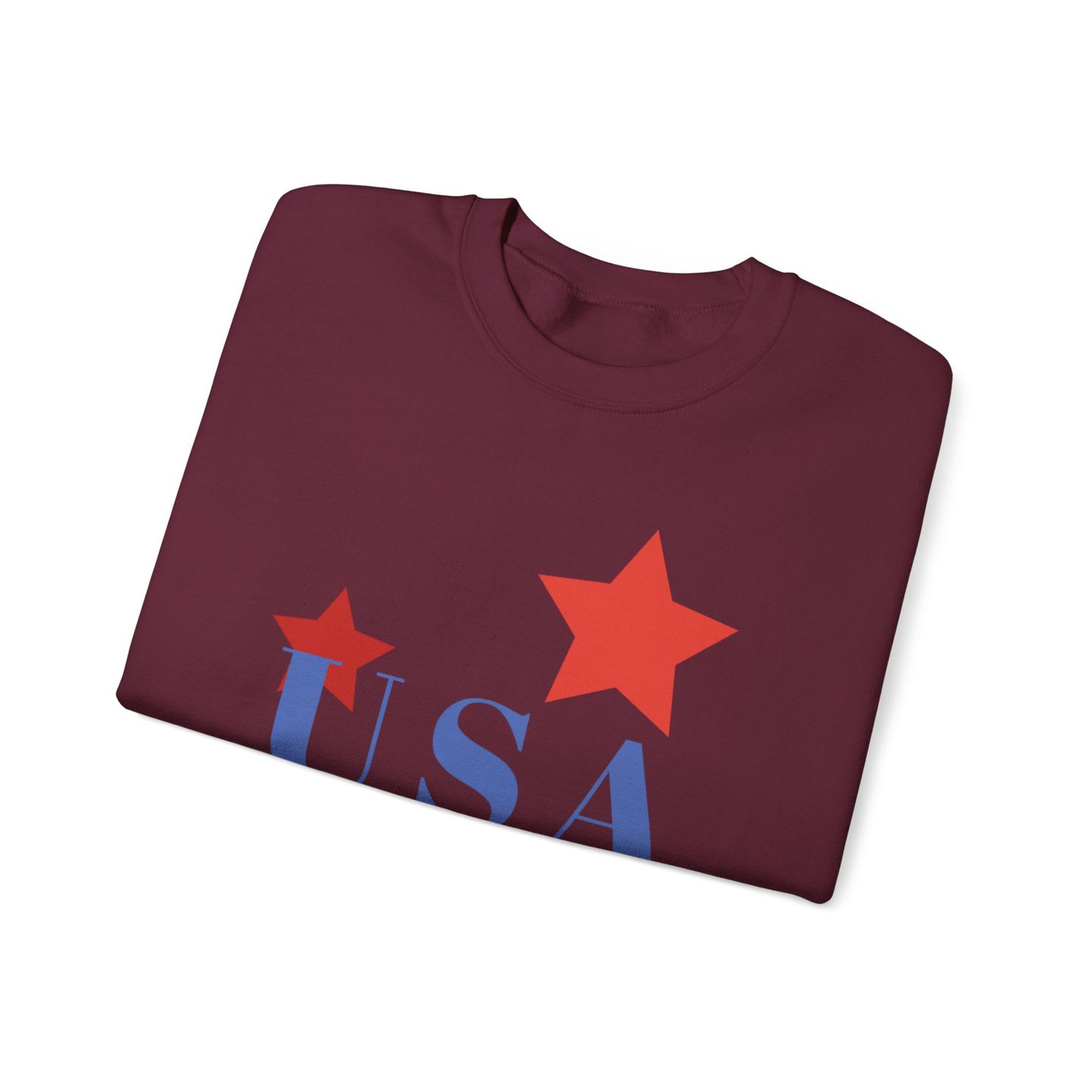 USA Stars Unisex Sweatshirt for Patriotic Celebrations