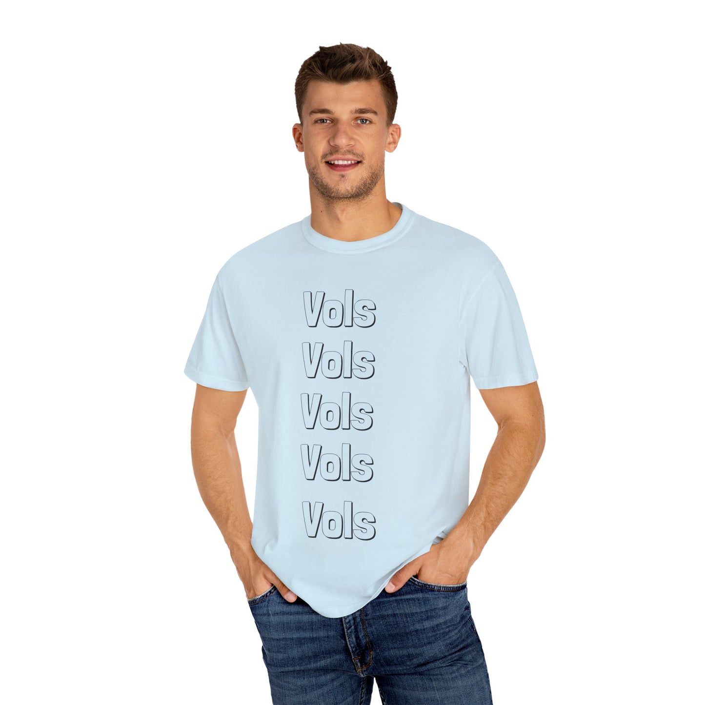 Vols Vols Vols Unisex Tshirt, Tennessee Volunteers Tee, College Football Fan Shirt, Game Day Apparel, Souvenir Gift