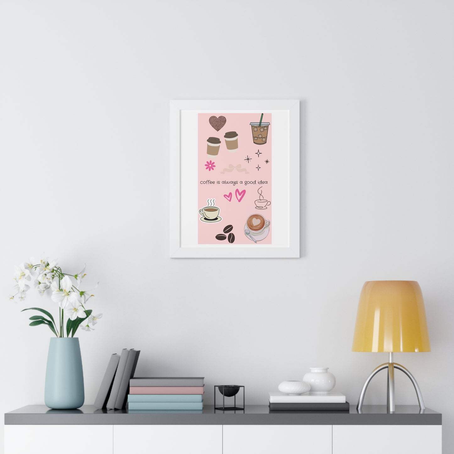 Framed Vertical Poster