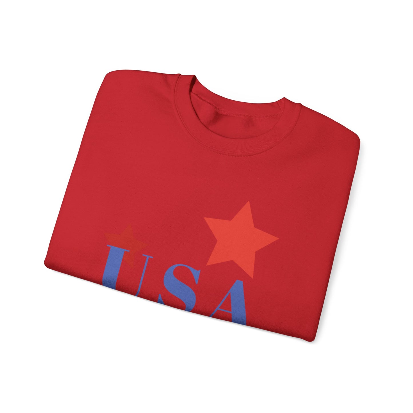 USA Stars Unisex Sweatshirt for Patriotic Celebrations