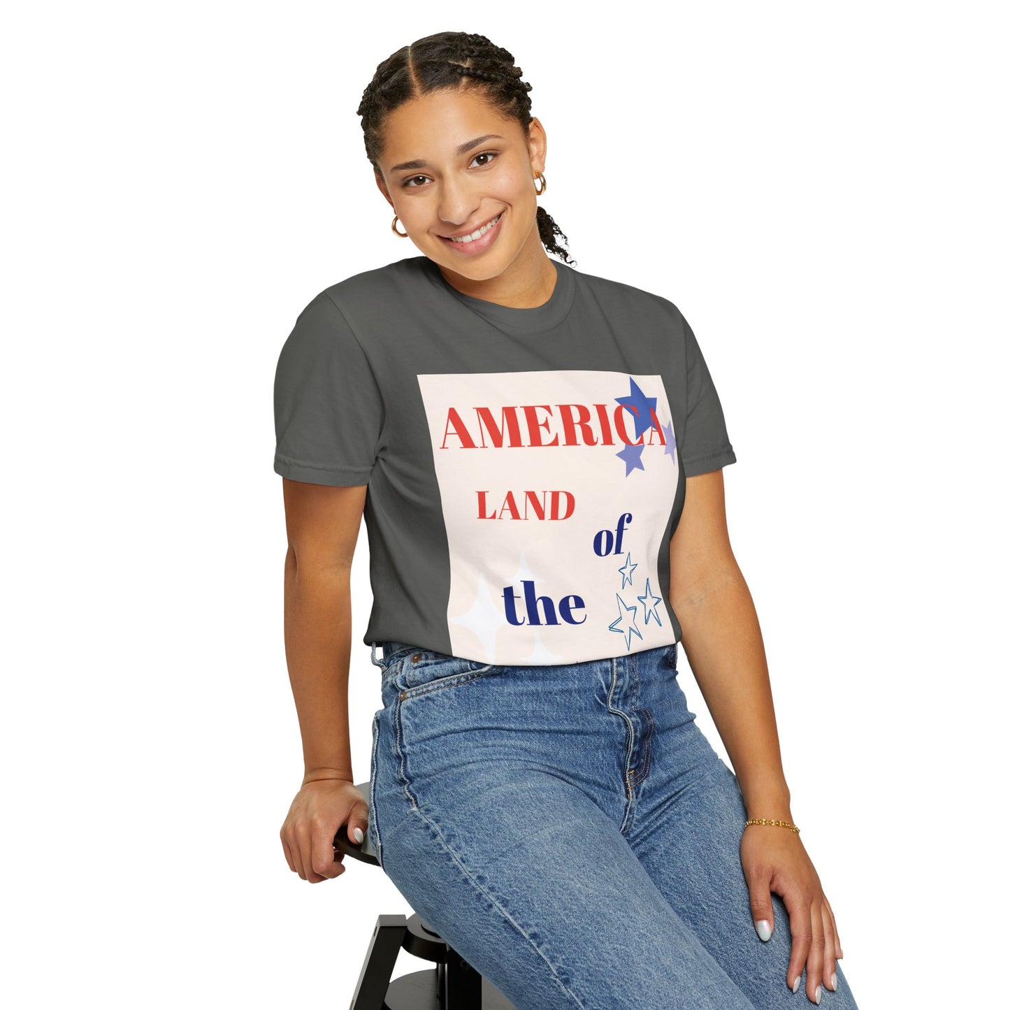 Patriotic Unisex T-Shirt - "America Land of the Free"