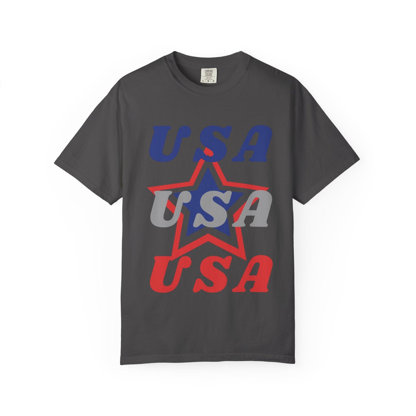 Patriotic USA Graphic T-Shirt