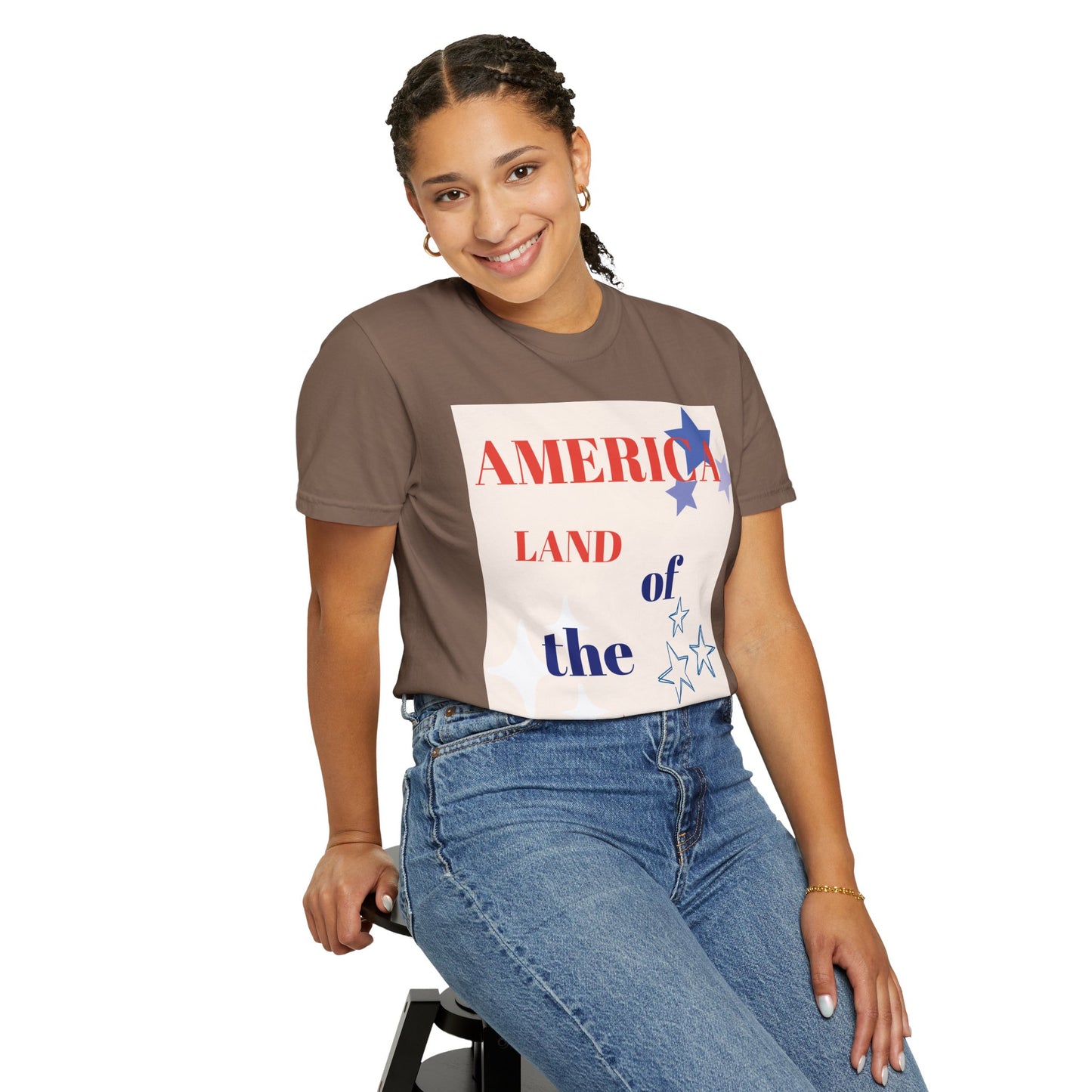 Patriotic Unisex T-Shirt - "America Land of the Free"