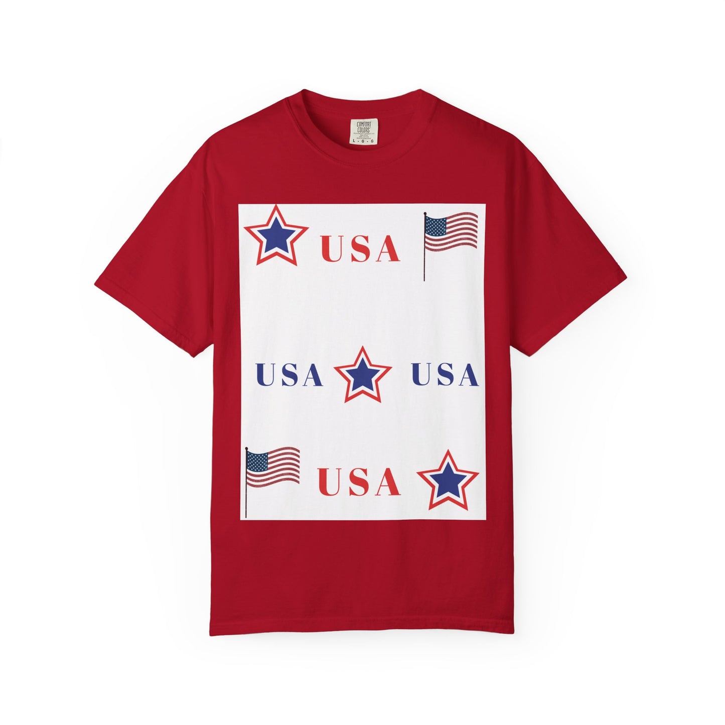 Patriotic USA Graphic T-Shirt