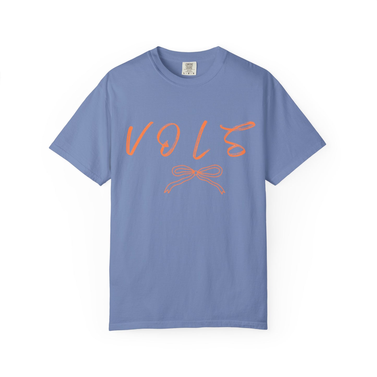 Unisex Garment-Dyed T-Shirt with 'VOL' Design, Soft Casual Tee for Everyday Wear, Gift for Friends, Minimalist Style, Summer Essential