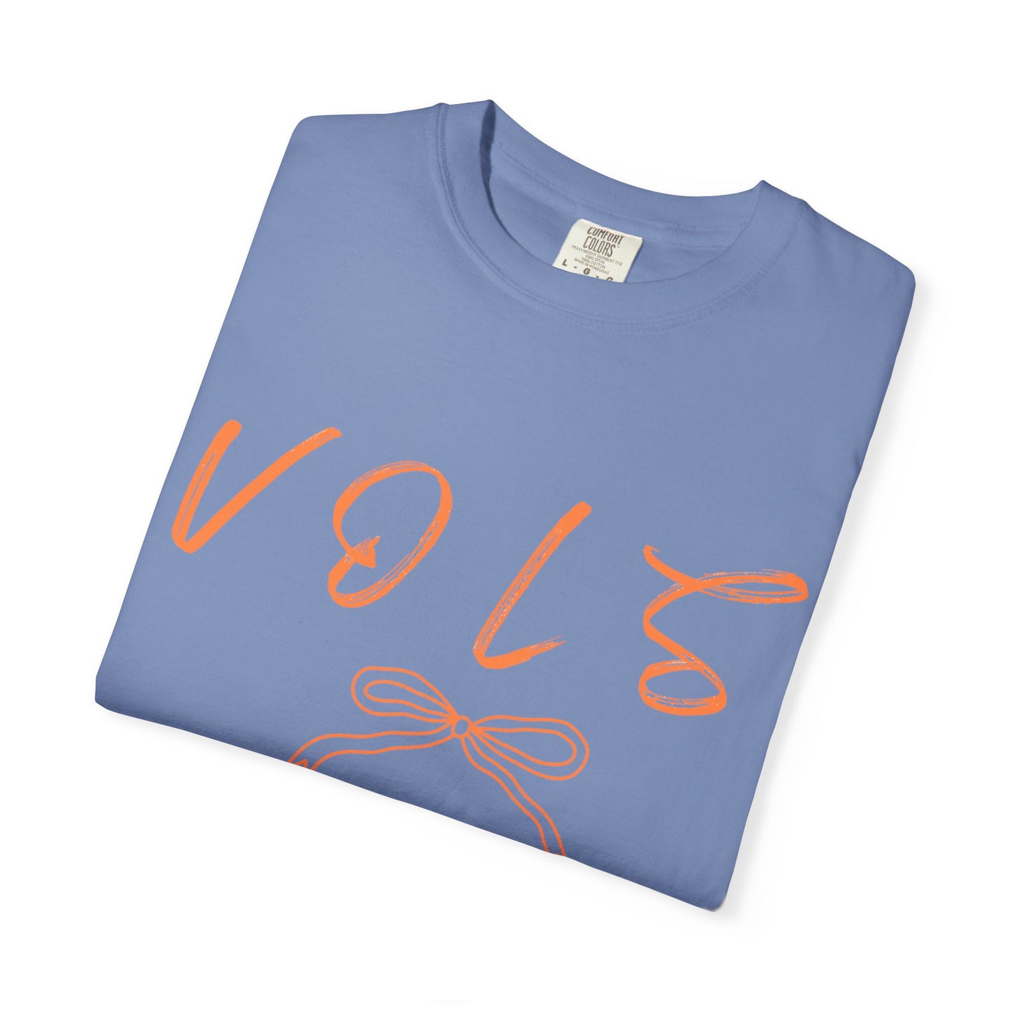 Unisex Garment-Dyed T-Shirt with 'VOL' Design, Soft Casual Tee for Everyday Wear, Gift for Friends, Minimalist Style, Summer Essential