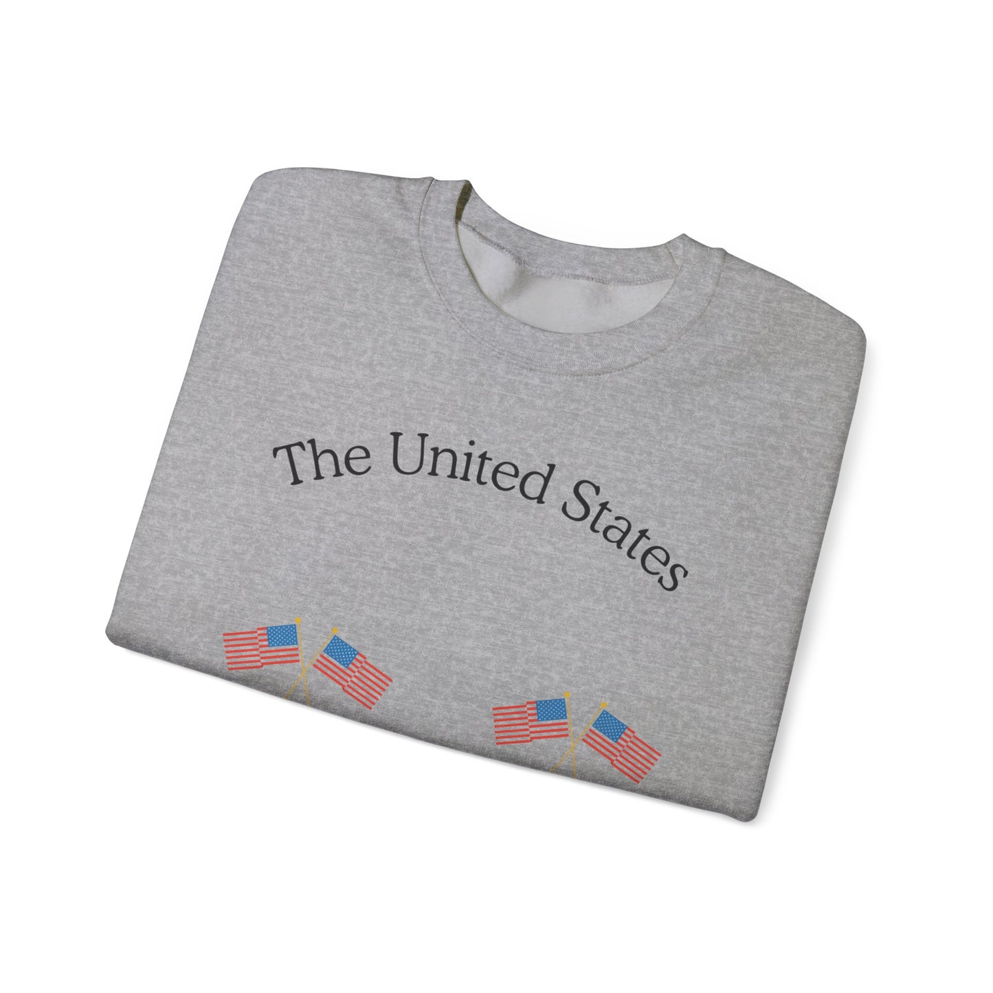 Patriotic Crewneck Sweatshirt - The United States of America