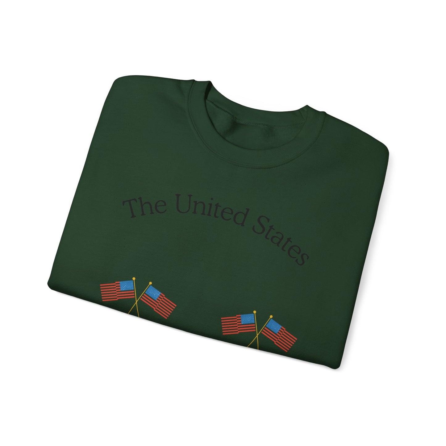 Patriotic Crewneck Sweatshirt - The United States of America