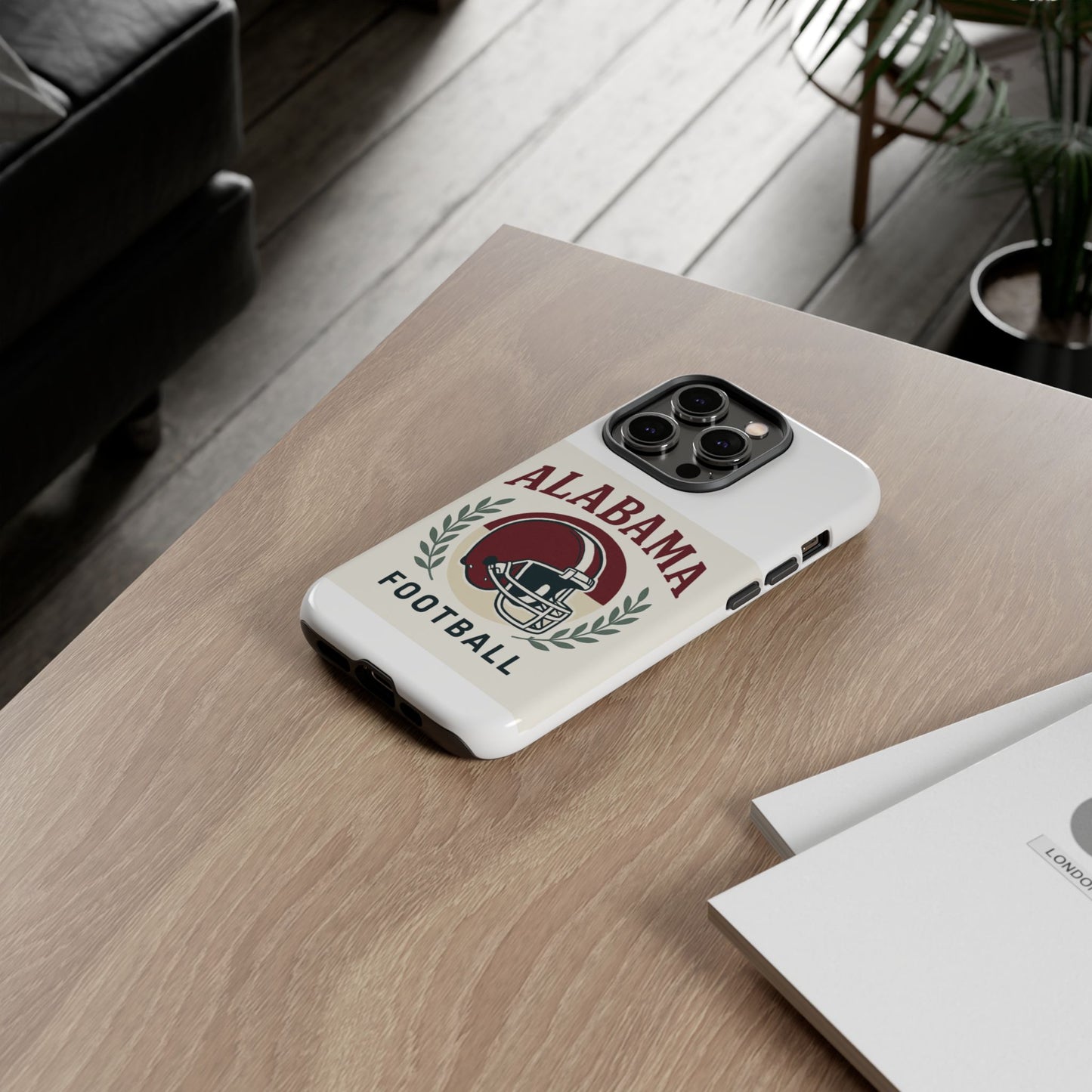 Alabama Football Phone Case, Custom Tough Case, Gift for Sports Fans, College Team Merchandise, School Spirit Accessory