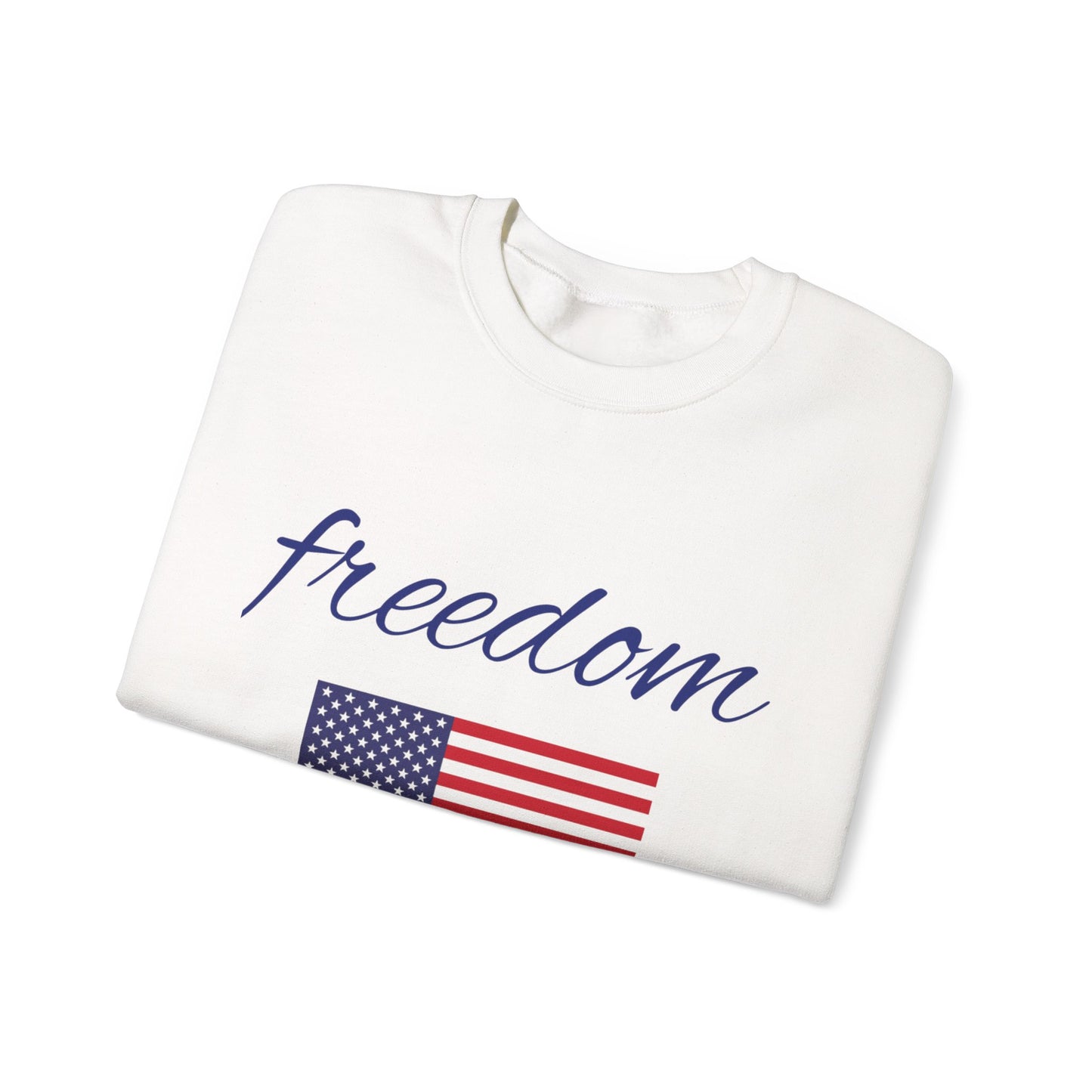Freedom USA Flag Crewneck Sweatshirt