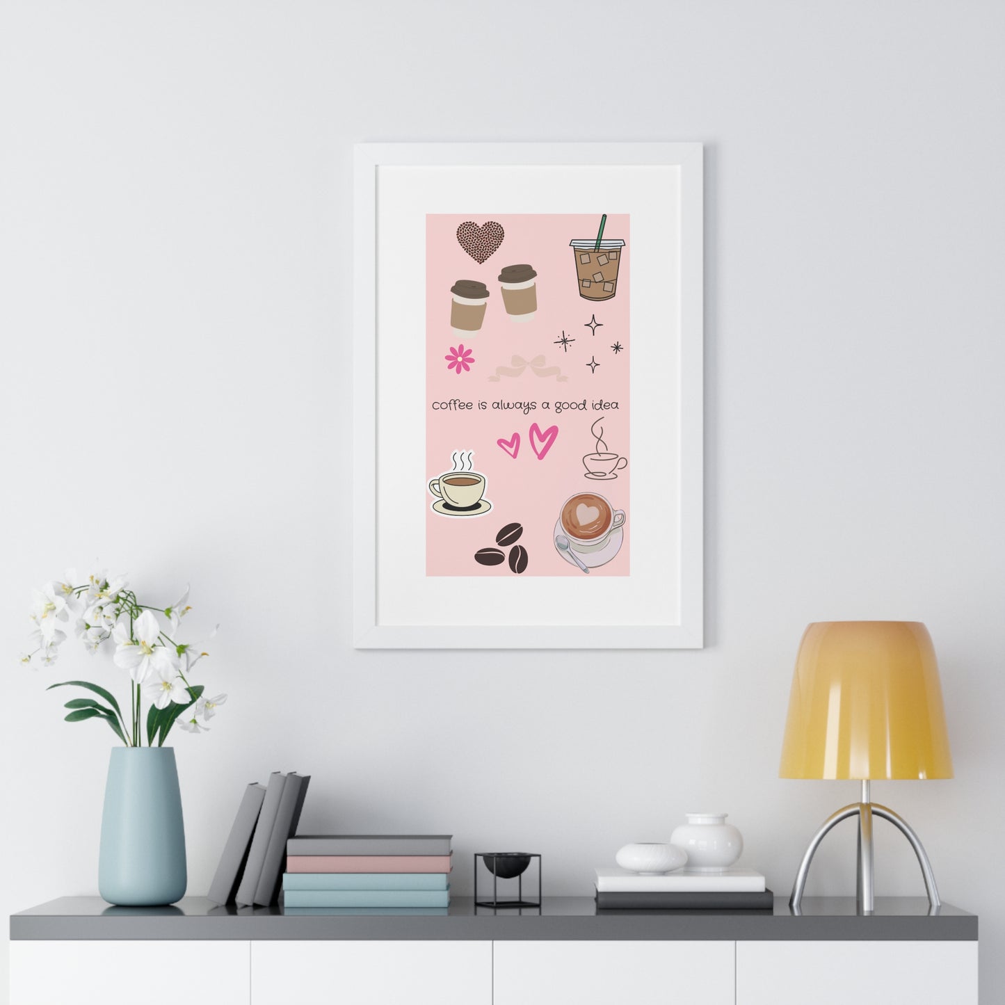 Framed Vertical Poster