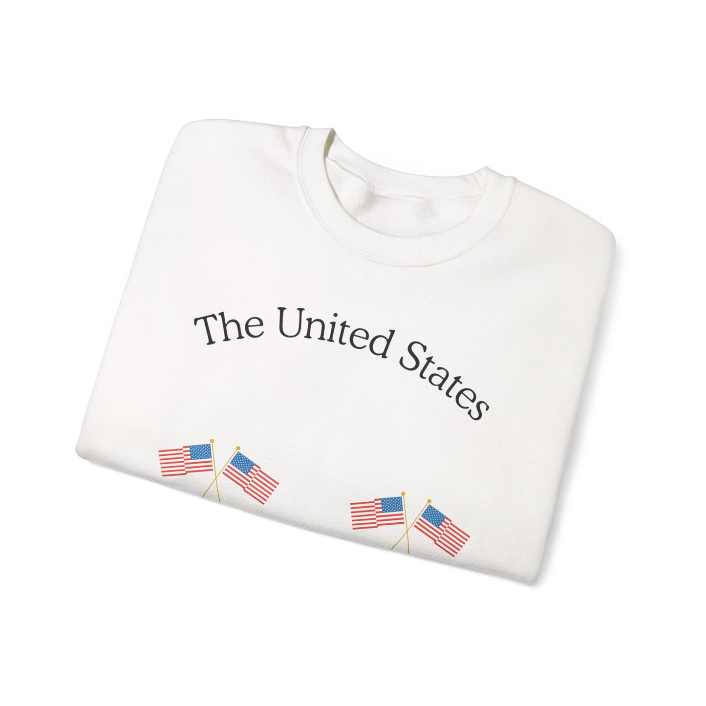 Patriotic Crewneck Sweatshirt - The United States of America