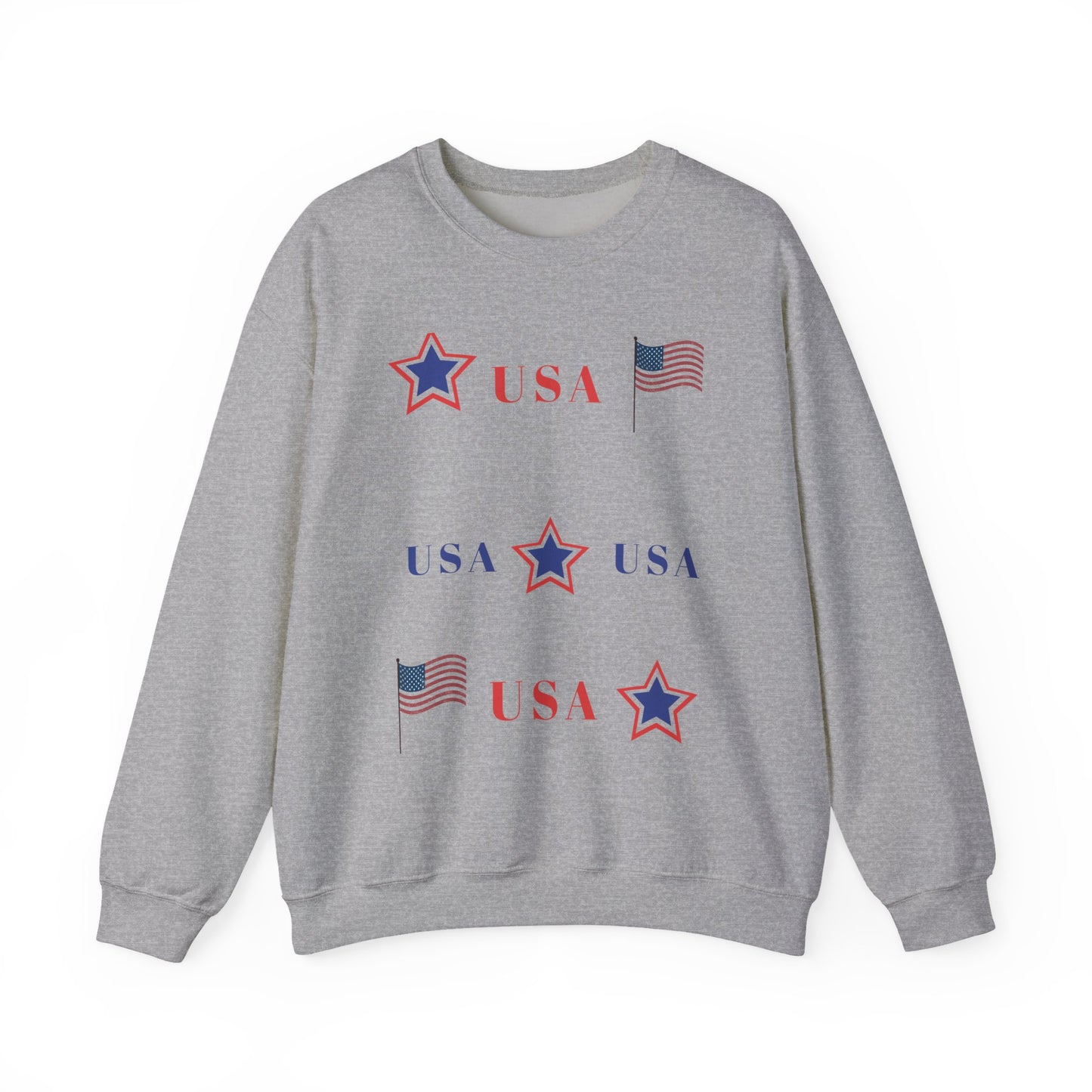 Patriotic USA Crewneck Sweatshirt