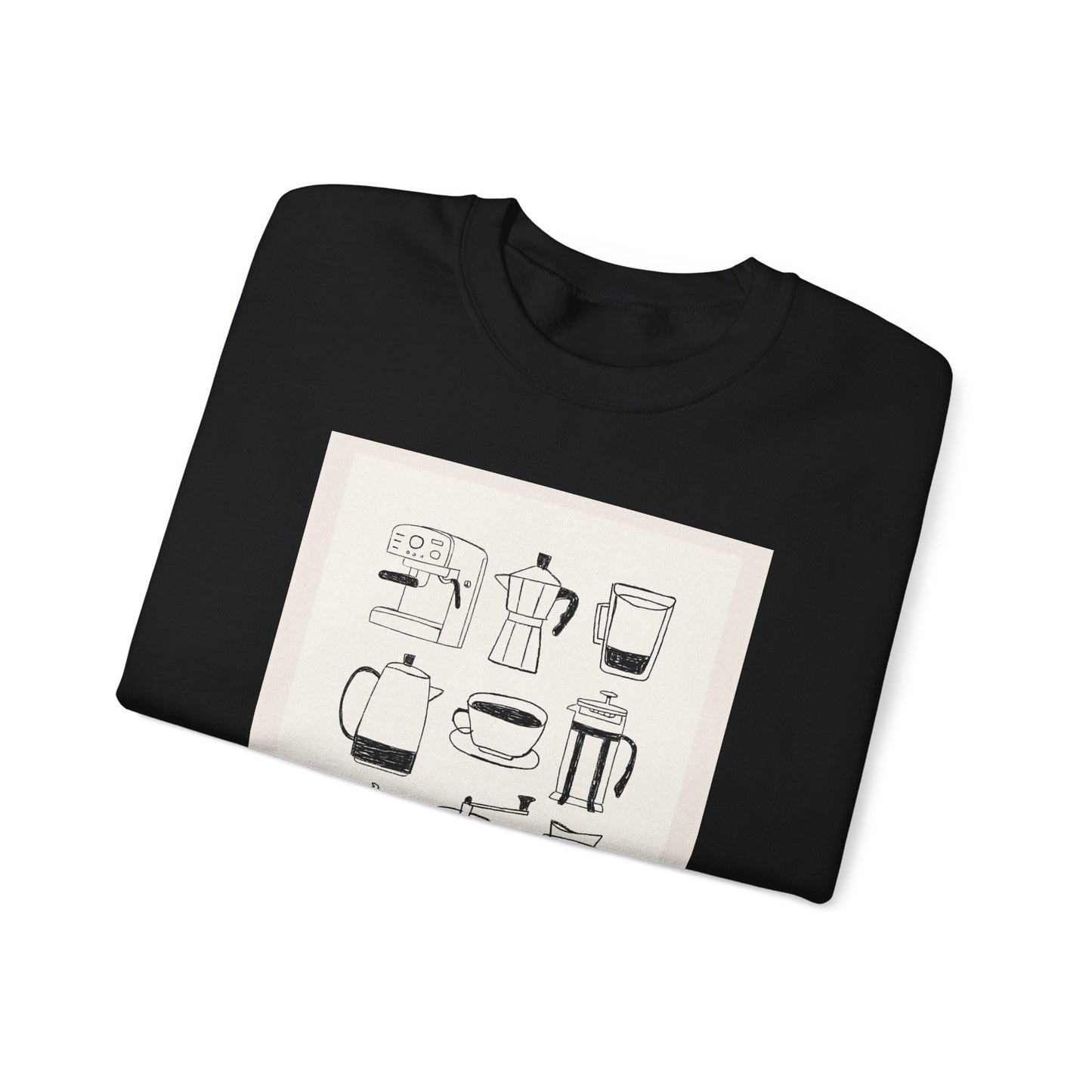Coffee Club Crewneck Sweatshirt, Cozy Fashion Sweatshirt, Perfect for Coffee Lovers, Unique Gift for Baristas, Casual Wear, Coffee [...]
