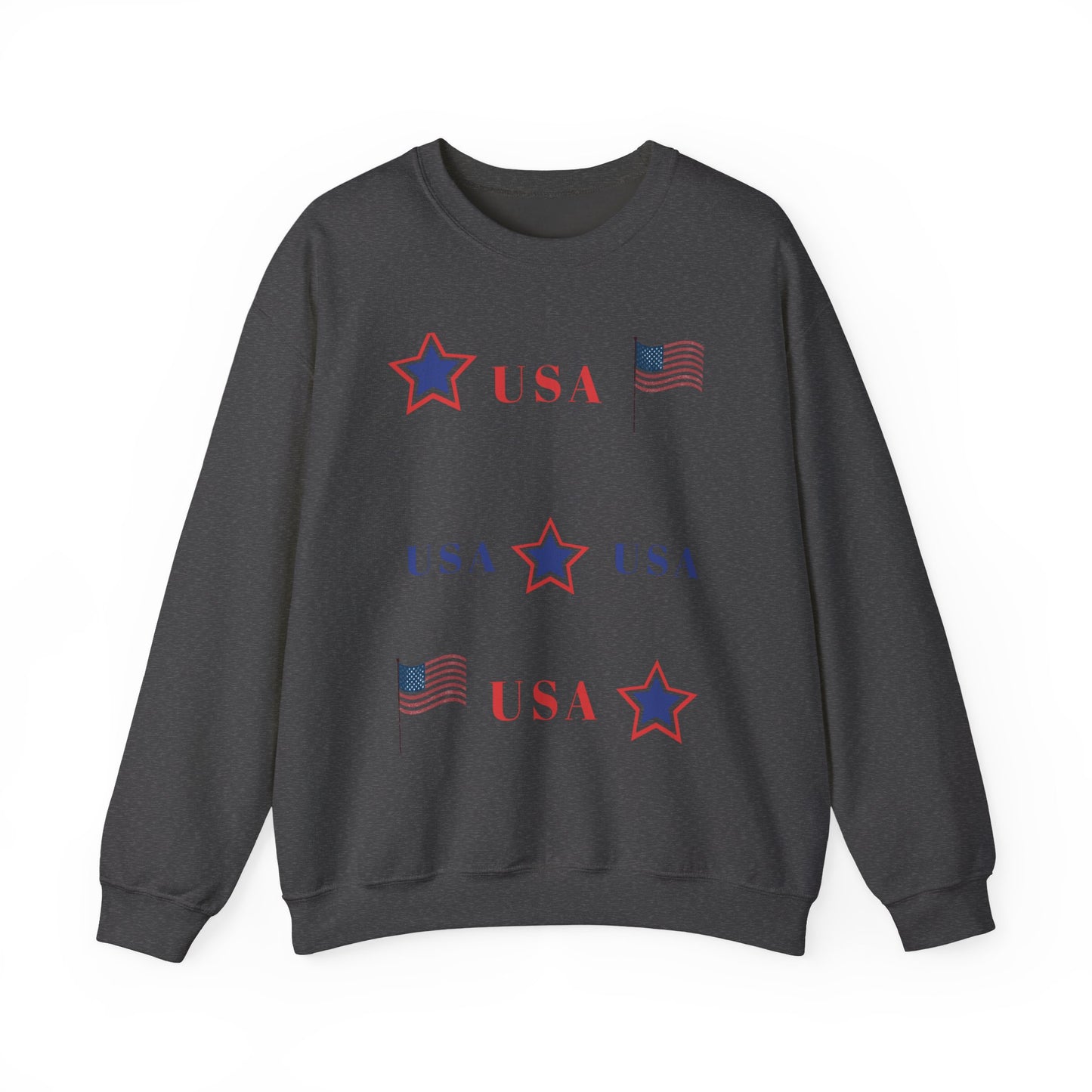 Patriotic USA Crewneck Sweatshirt