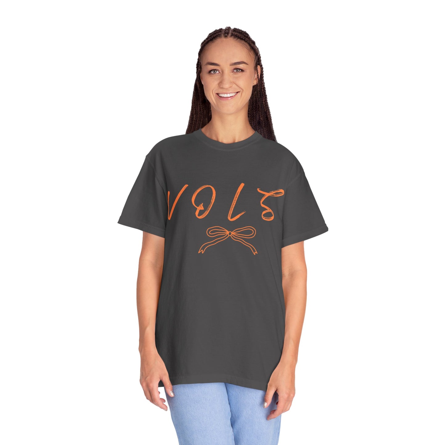 Unisex Garment-Dyed T-Shirt with 'VOL' Design, Soft Casual Tee for Everyday Wear, Gift for Friends, Minimalist Style, Summer Essential