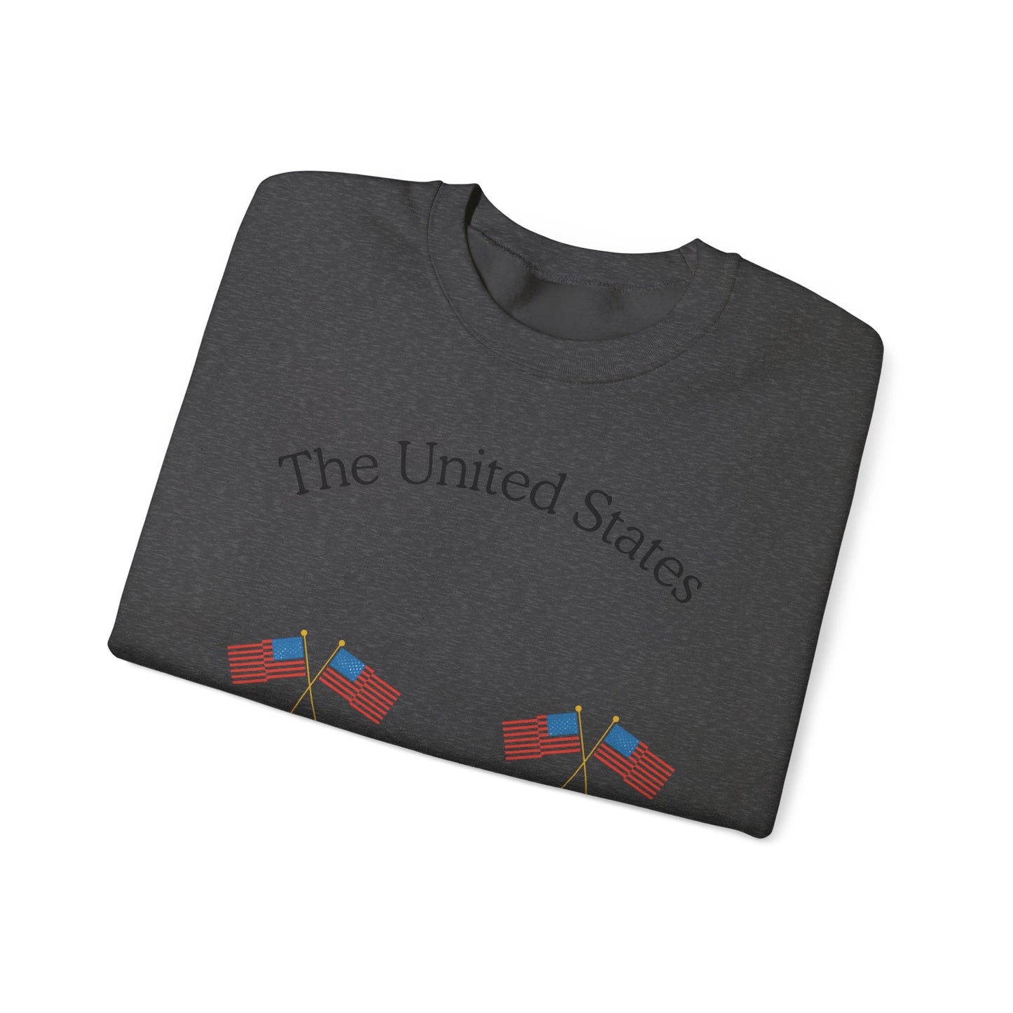 Patriotic Crewneck Sweatshirt - The United States of America