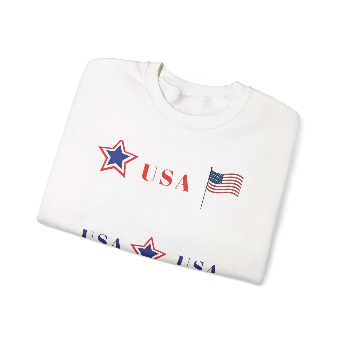 Patriotic USA Crewneck Sweatshirt