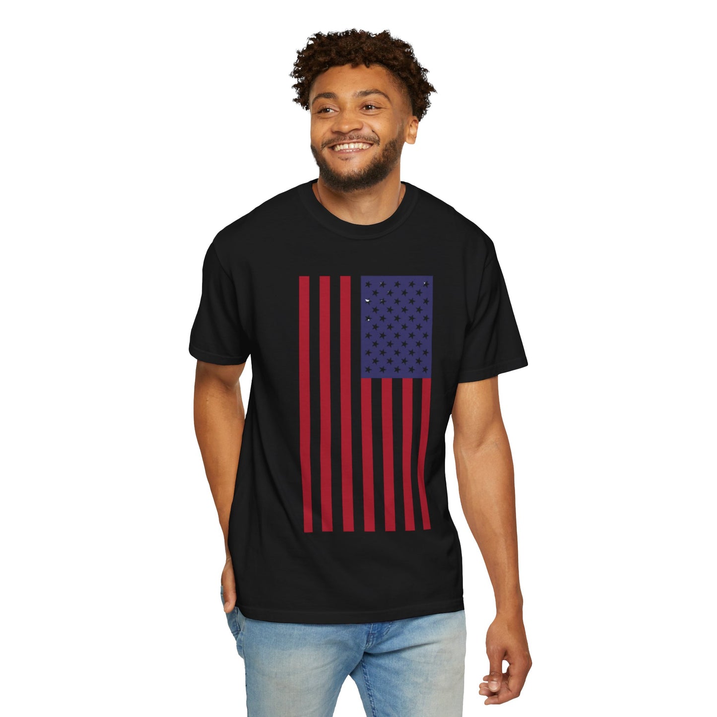 Patriotic Unisex Garment-Dyed T-Shirt