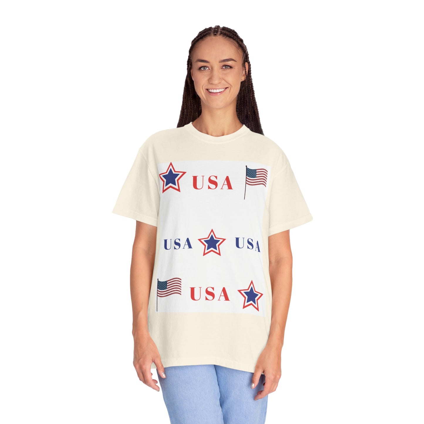 Patriotic USA Graphic T-Shirt
