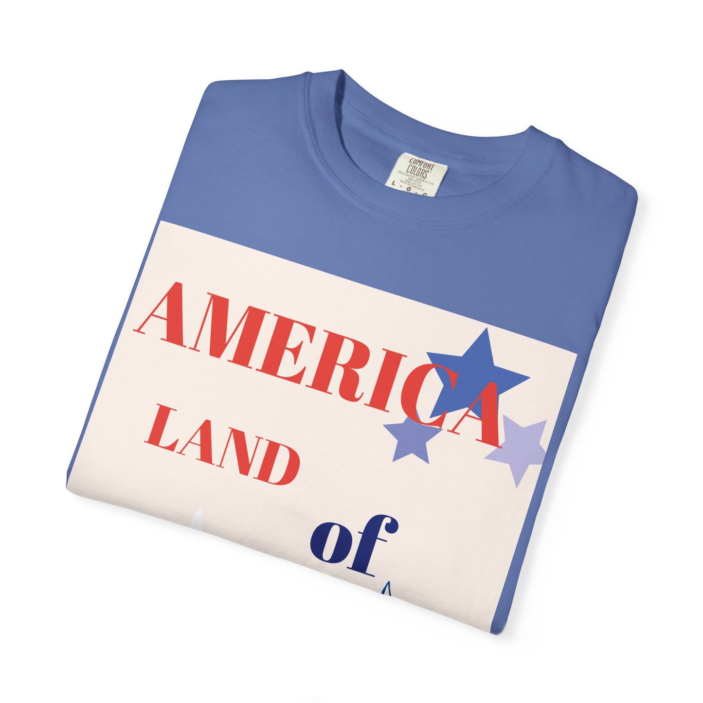 Patriotic Unisex T-Shirt - "America Land of the Free"