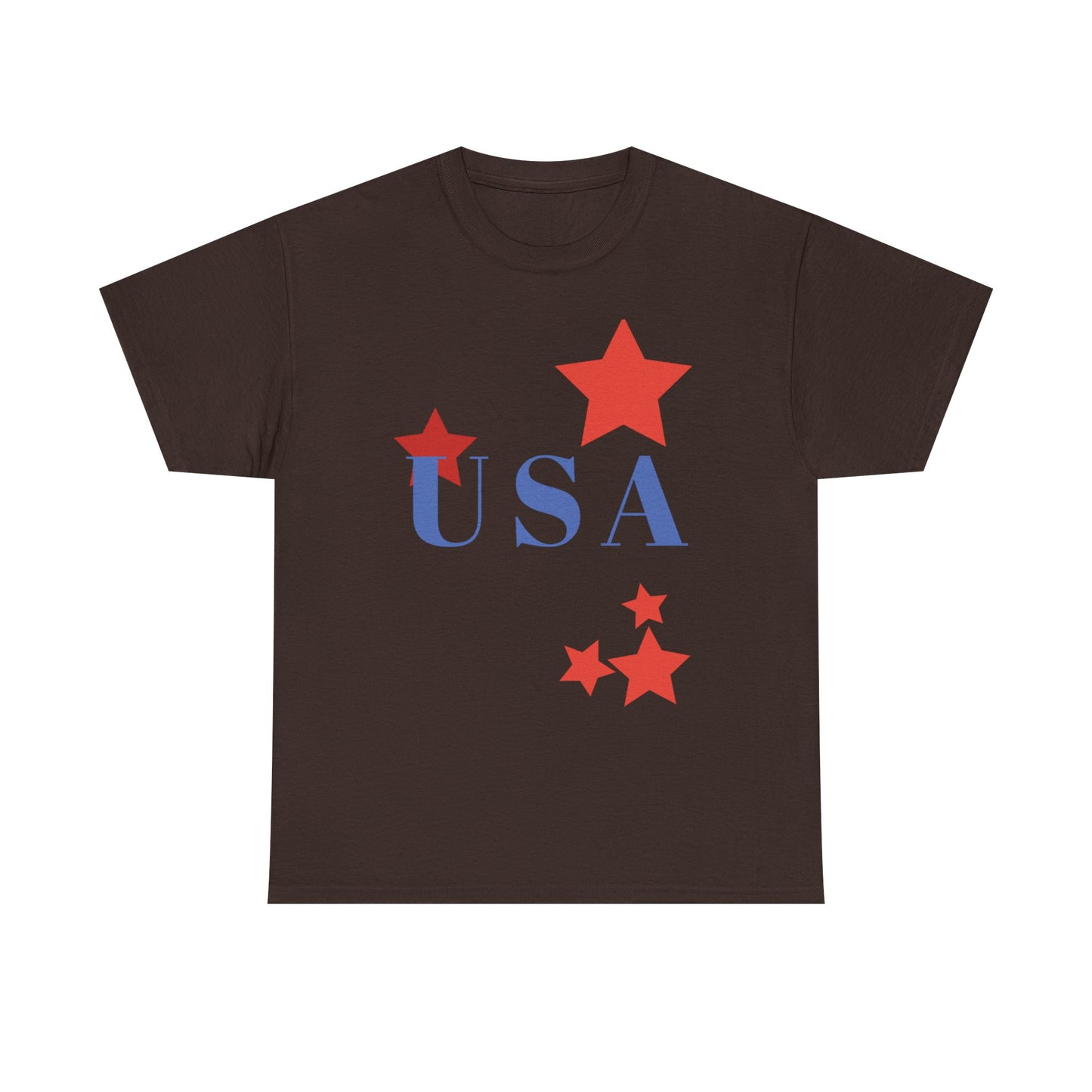 Celebrate Freedom Unisex Heavy Cotton Tee - USA Stars Design