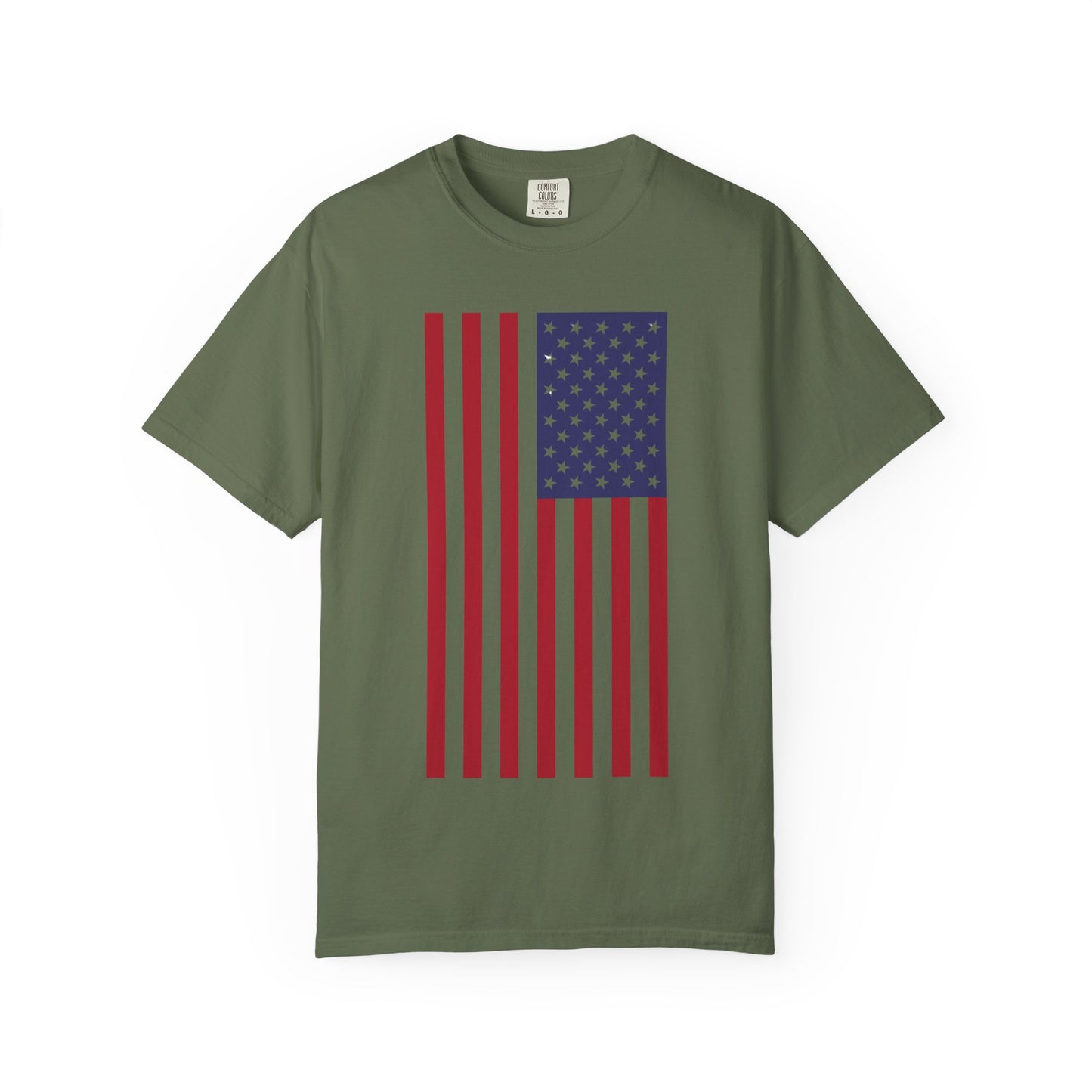 Patriotic Unisex Garment-Dyed T-Shirt