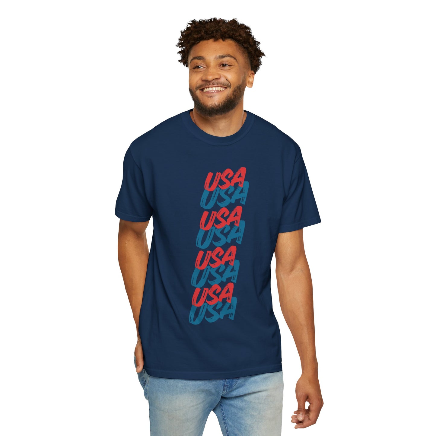 USA Graphic Unisex T-Shirt - Trendy & Comfortable American Pride Tee