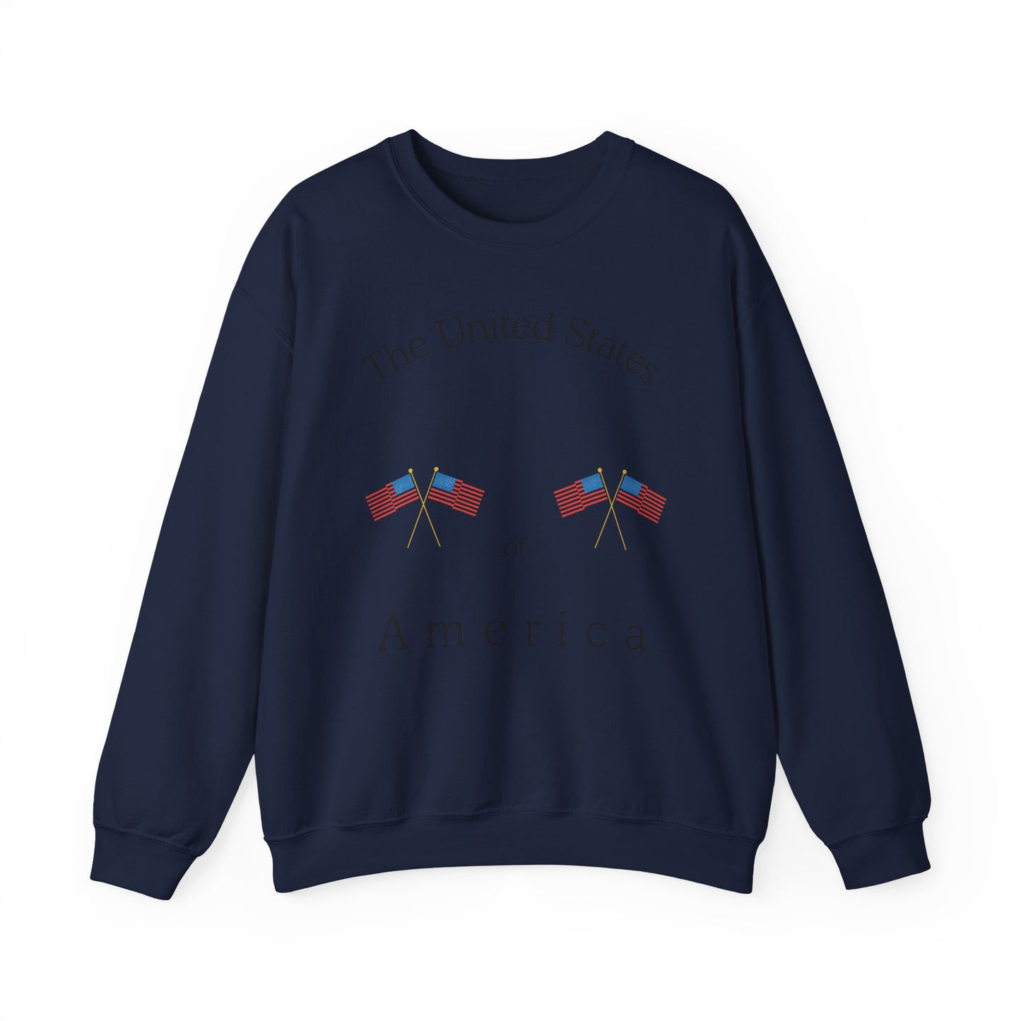 Patriotic Crewneck Sweatshirt - The United States of America