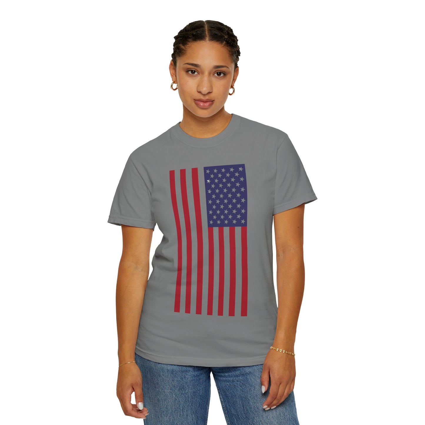 Patriotic Unisex Garment-Dyed T-Shirt